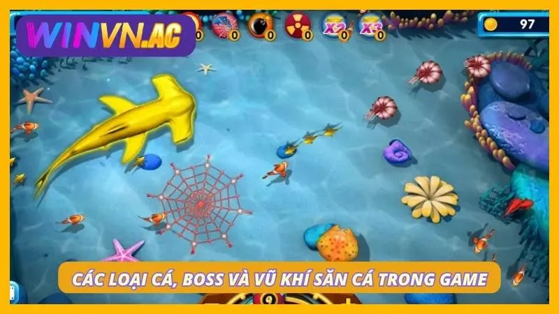 Boss khổng lồ xuất hiện kèm hiệu ứng thưởng cực kỳ nổi bật