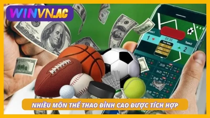 Danh mục các bộ môn thi đấu đa dạng tại hệ thống